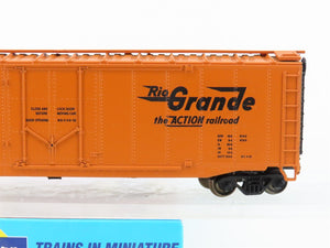 HO Scale Athearn 439-1 D&RGW Rio Grande 50' Plug Door Box Car #60815 - Upgraded