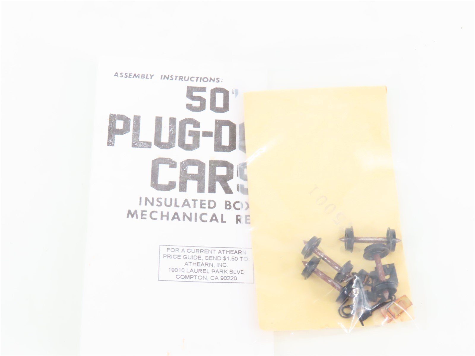 HO Scale Athearn 439-1 D&RGW Rio Grande 50' Plug Door Box Car #60815 - Upgraded