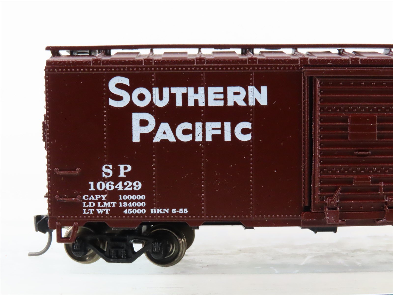 HO Scale Athearn Bev-Bel 1923 SP Southern Pacific 40' Box Car #106429 - Upgraded