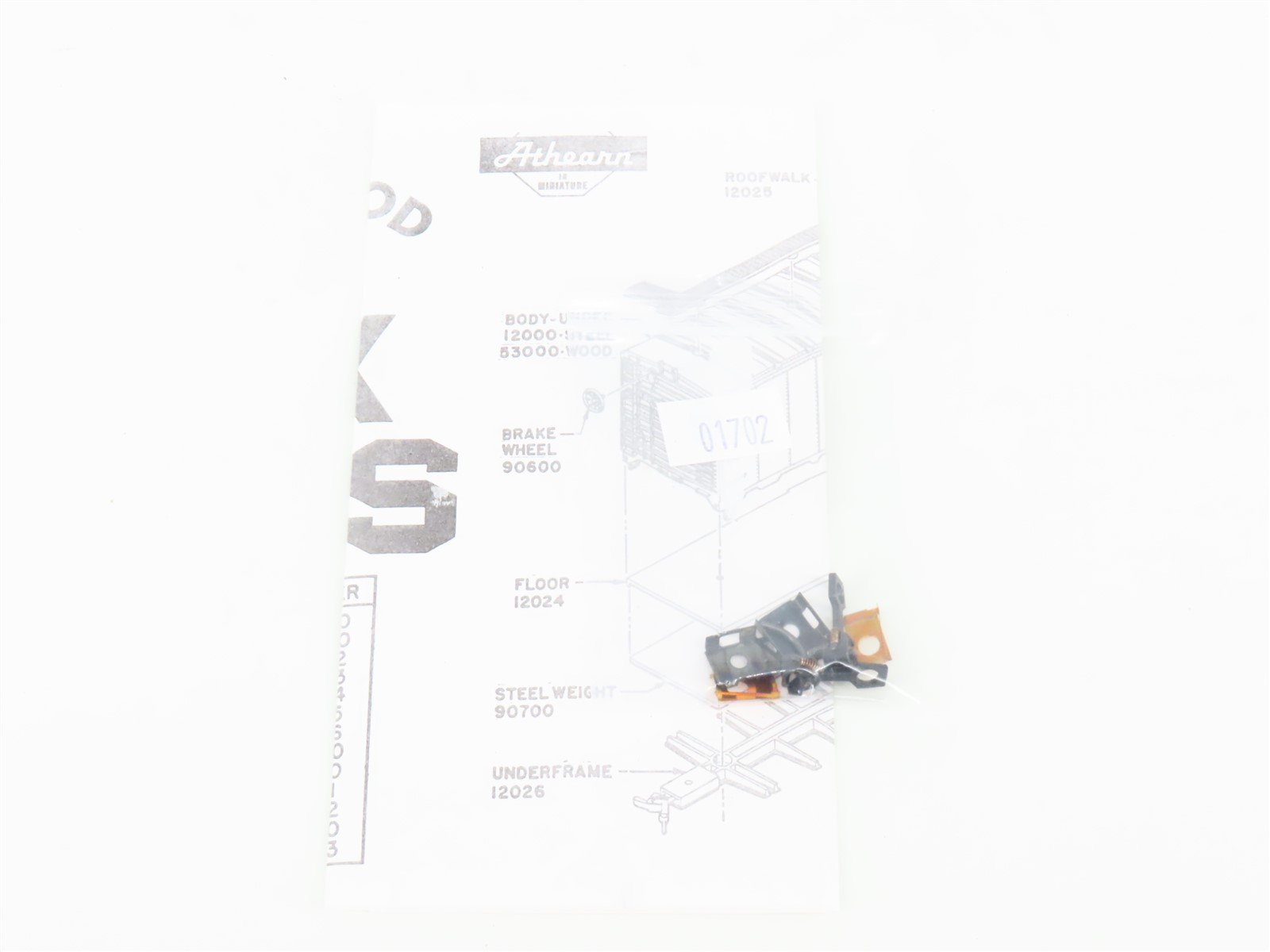 HO Scale Athearn Bev-Bel 1140-4 SP 