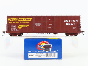 HO Scale Athearn 91397 SSW Cotton Belt 50' Double Plug Door Box Car #27625