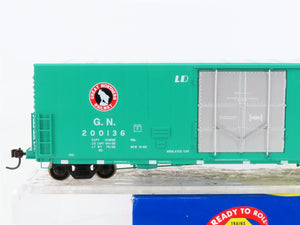 HO Scale Athearn 88957 GN Great Northern Railway 50' Plug Door Box Car #200136