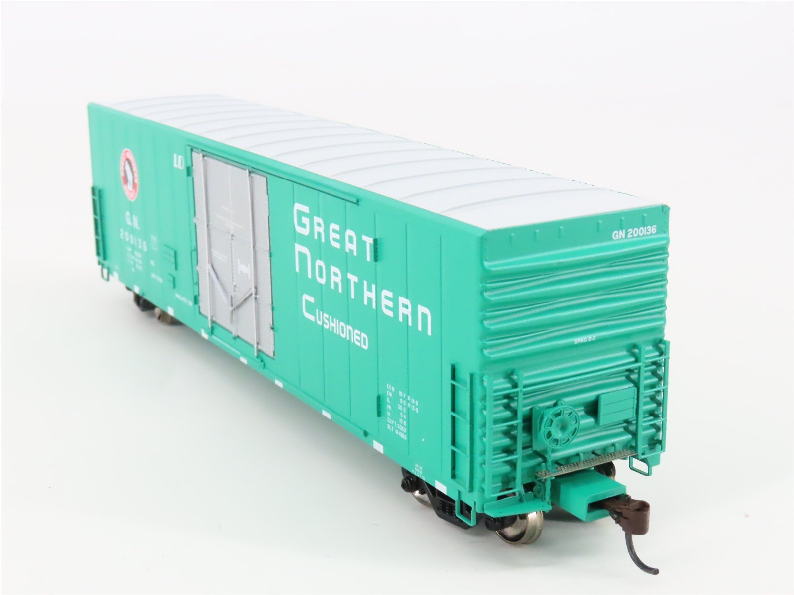 HO Scale Athearn 88957 GN Great Northern Railway 50' Plug Door Box Car #200136