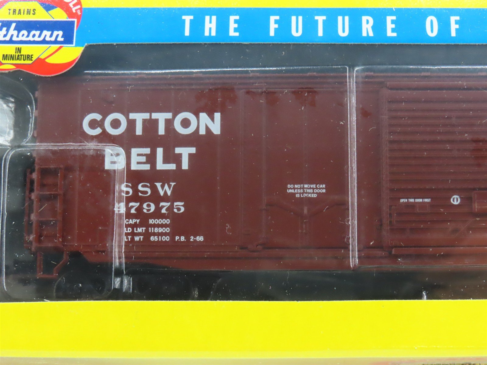 HO Athearn 91229 SSW Cotton Belt 50' Combination Door Box Car #47975 - Sealed