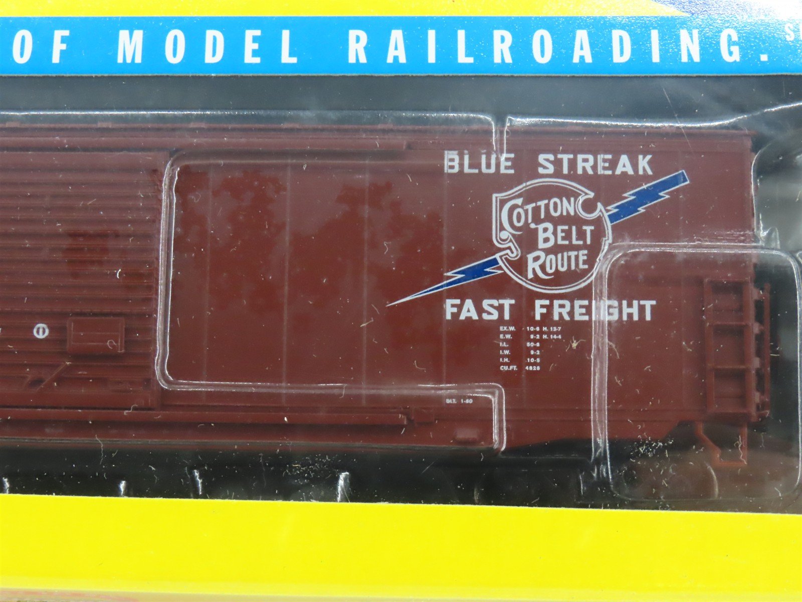 HO Athearn 91229 SSW Cotton Belt 50' Combination Door Box Car #47975 - Sealed