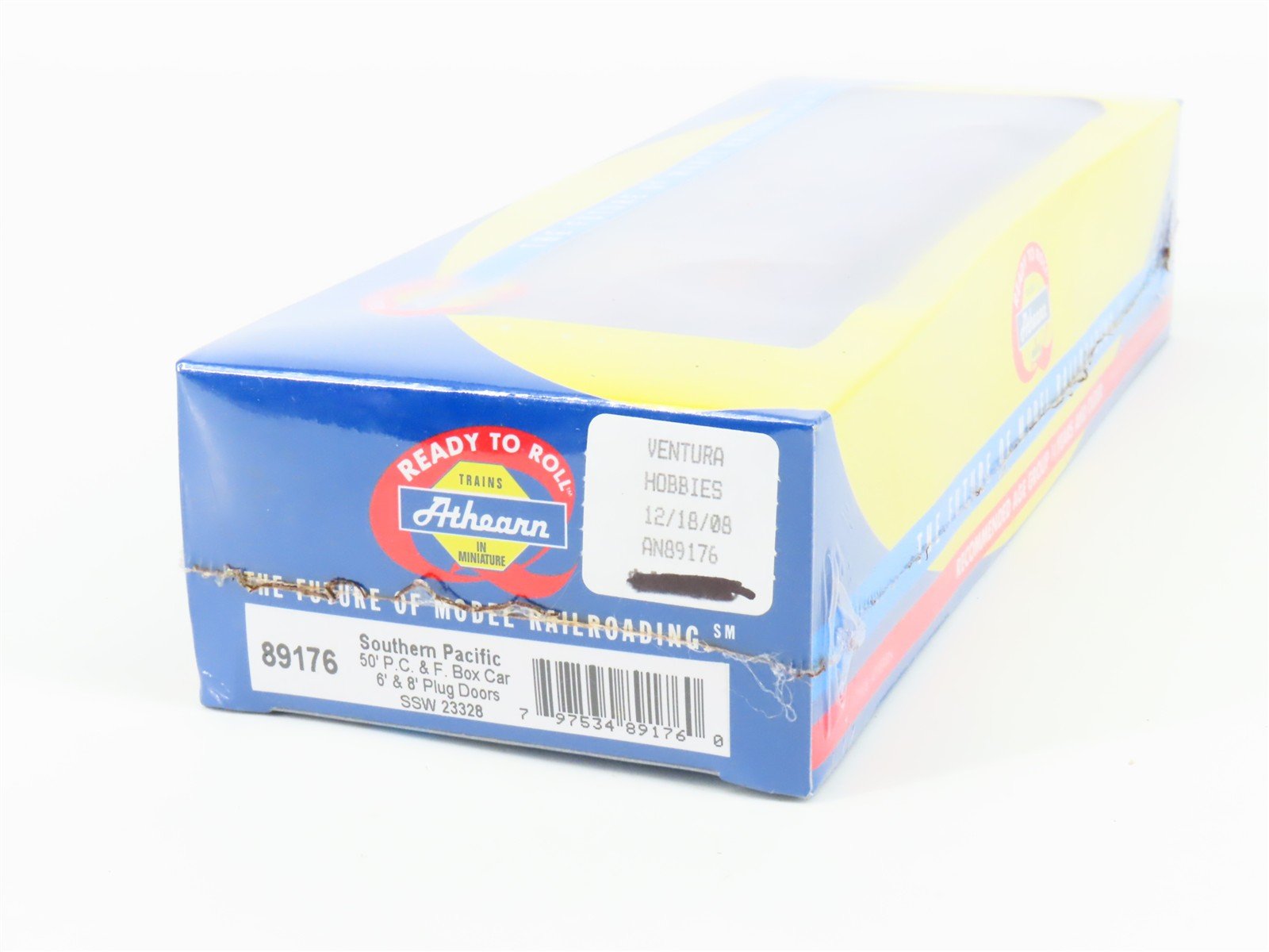 HO Scale Athearn 89176 SSW Cotton Belt 50' Plug Doors Box Car #23328 - Sealed