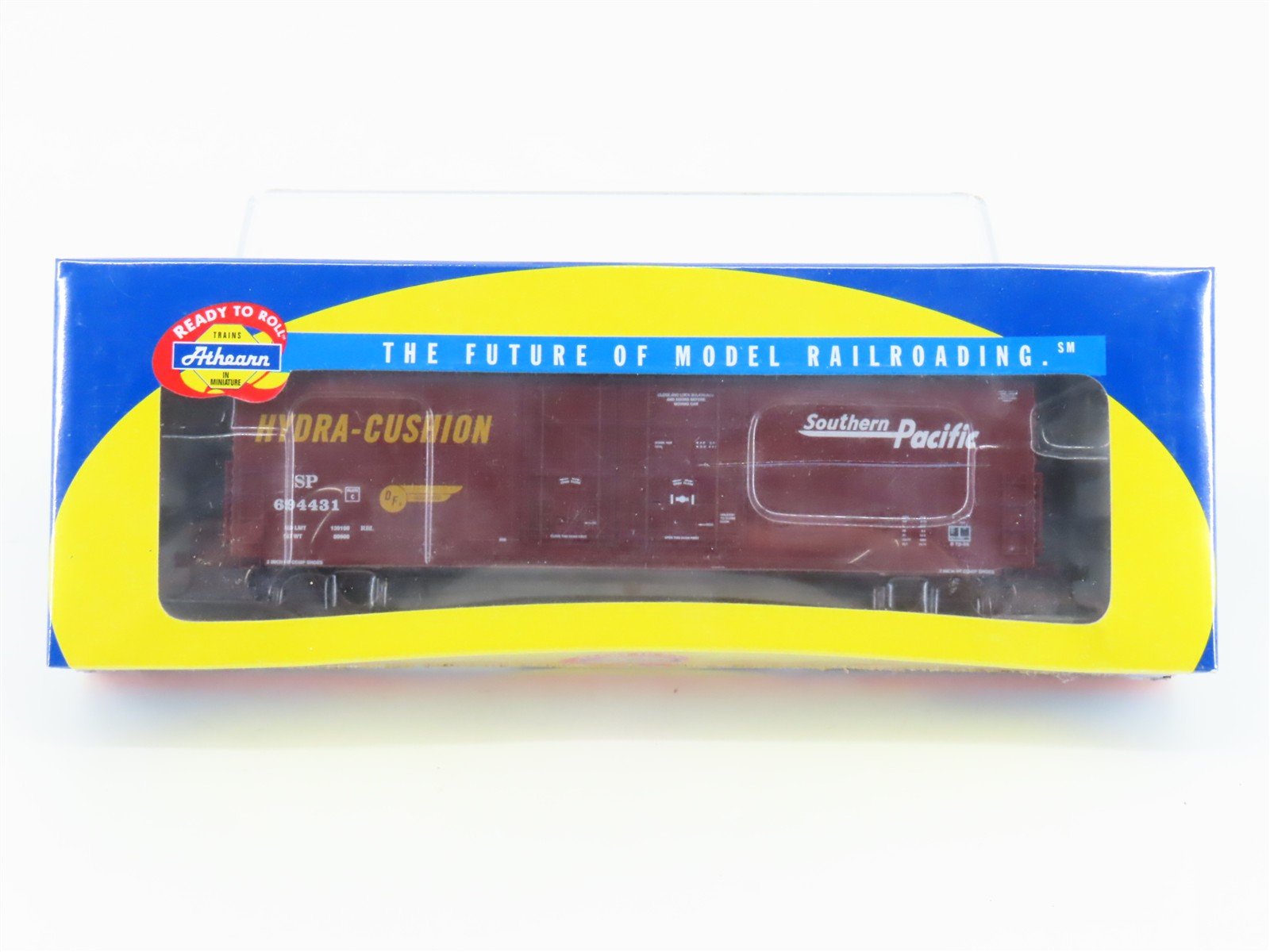 HO Scale Athearn 89173 SP Southern Pacific 50' Plug Doors Box Car #694431 Sealed