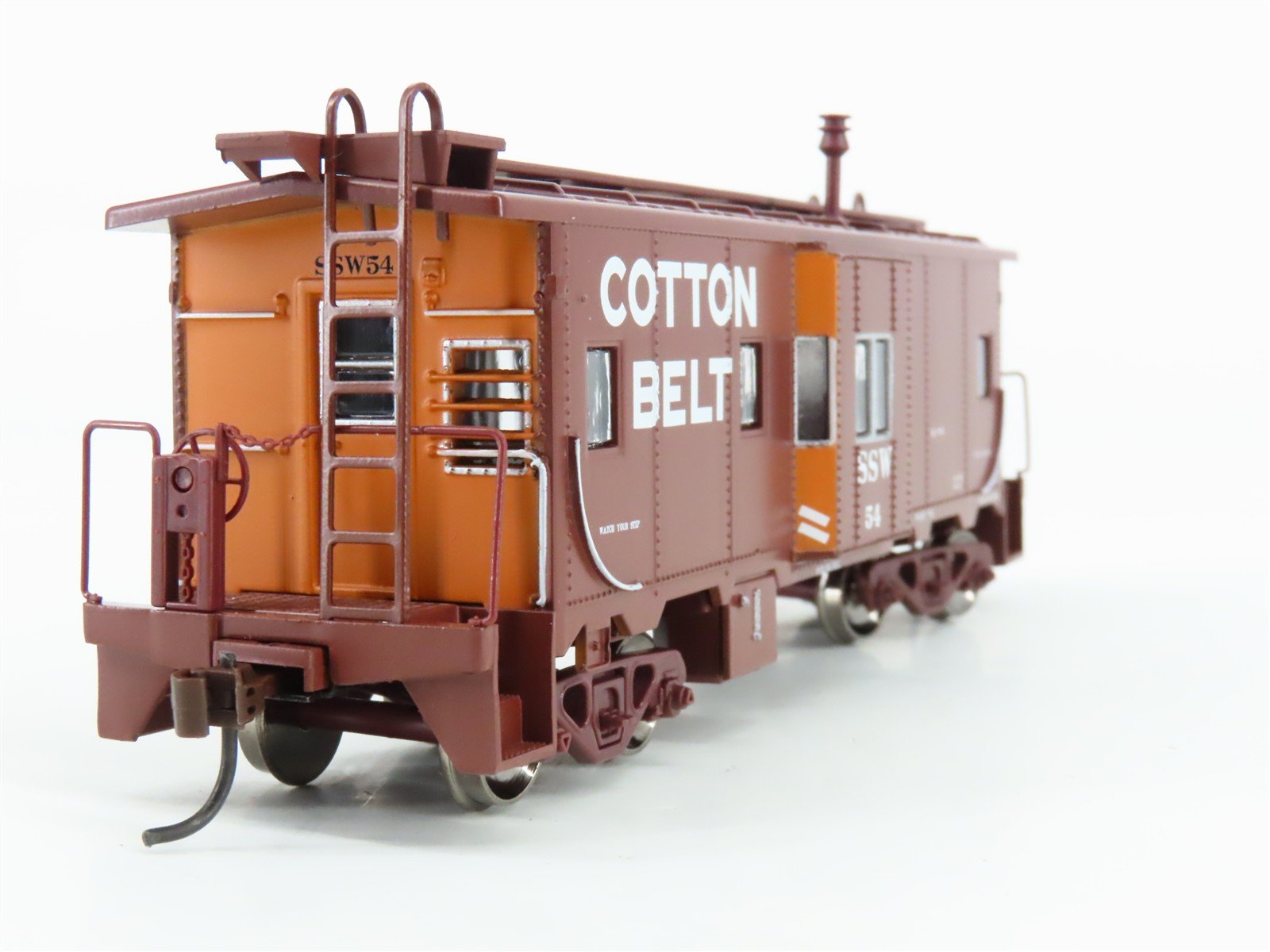 HO Scale Athearn 74699 SSW Cotton Belt Railroad Bay Window Caboose #54