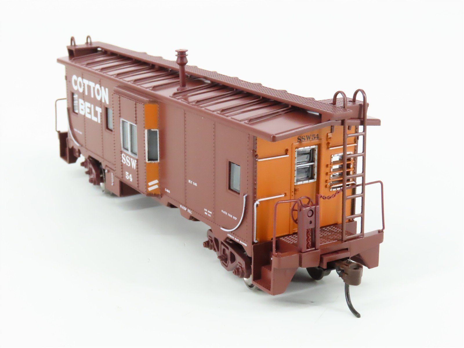 HO Scale Athearn 74699 SSW Cotton Belt Railroad Bay Window Caboose #54