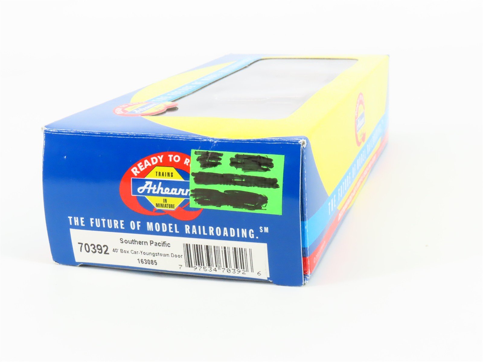 HO Scale Athearn 70392 SP Southern Pacific 40' Single Door Box Car #163085
