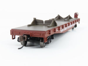 HO Scale Athearn 92185 T&NO SP Southern Pacific 40' Flat Car #24655 w/ Boat