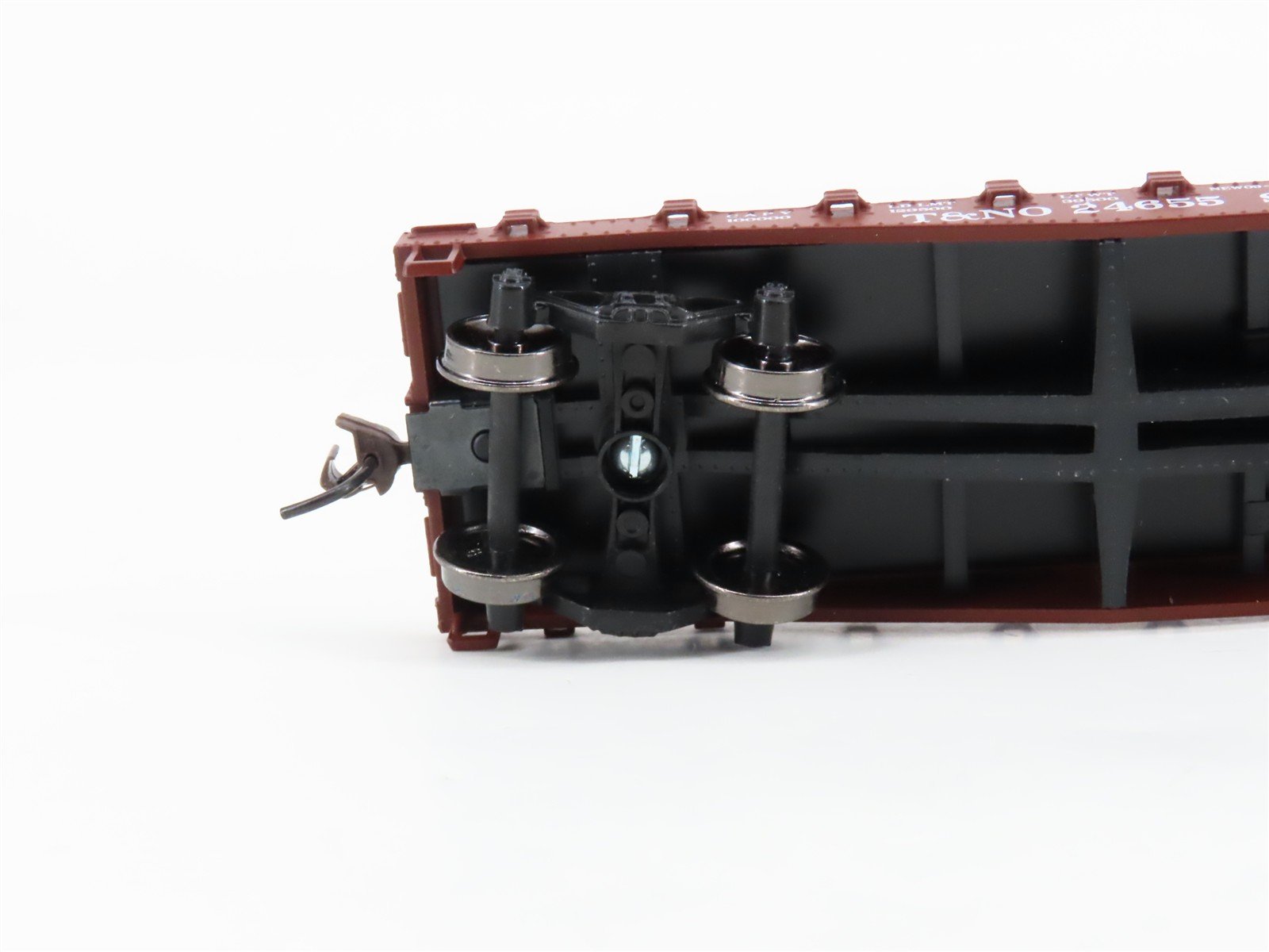 HO Scale Athearn 92185 T&NO SP Southern Pacific 40' Flat Car #24655 w/ Boat