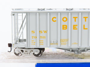 HO Scale Athearn 87504 SSW Cotton Belt 40' Airslide Covered Hopper #79511