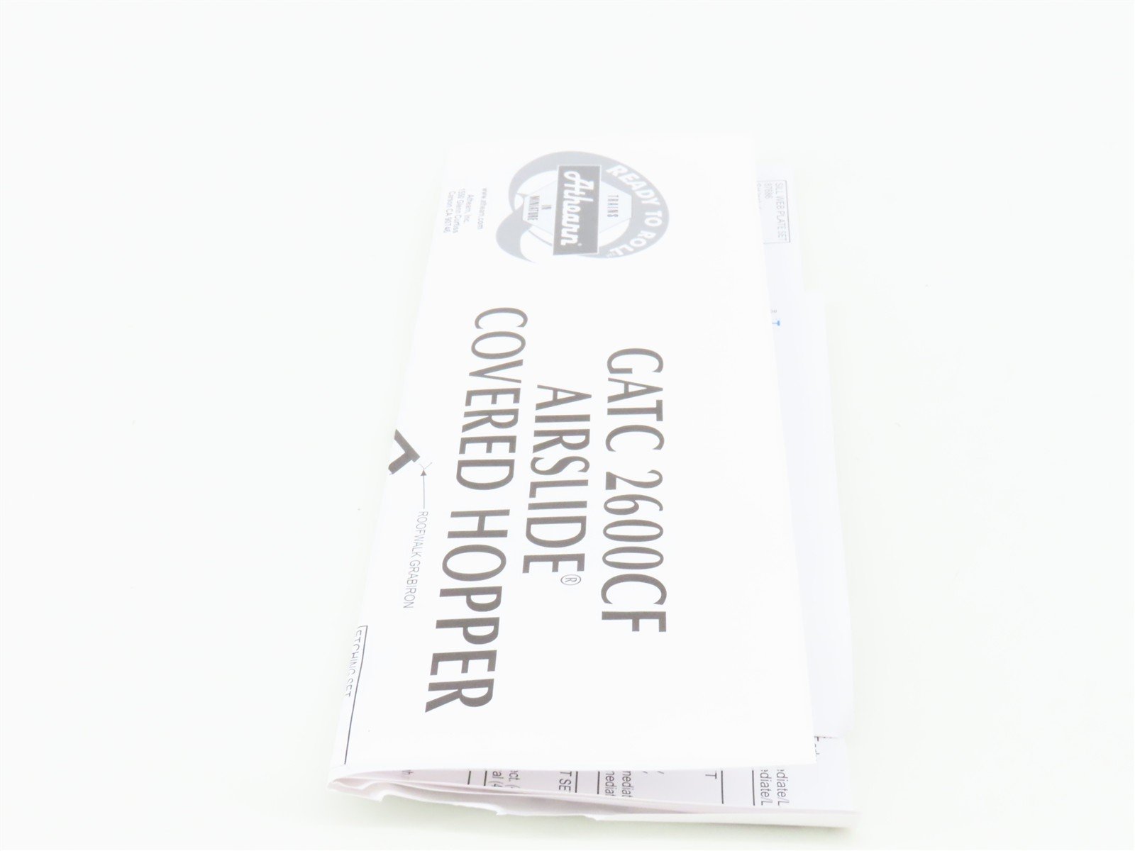 HO Scale Athearn 87504 SSW Cotton Belt 40' Airslide Covered Hopper #79511