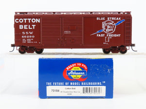 HO Scale Athearn 70184 SSW Cotton Belt Route 40' Double Door Box Car #46290