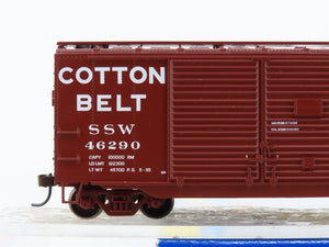 HO Scale Athearn 70184 SSW Cotton Belt Route 40' Double Door Box Car #46290