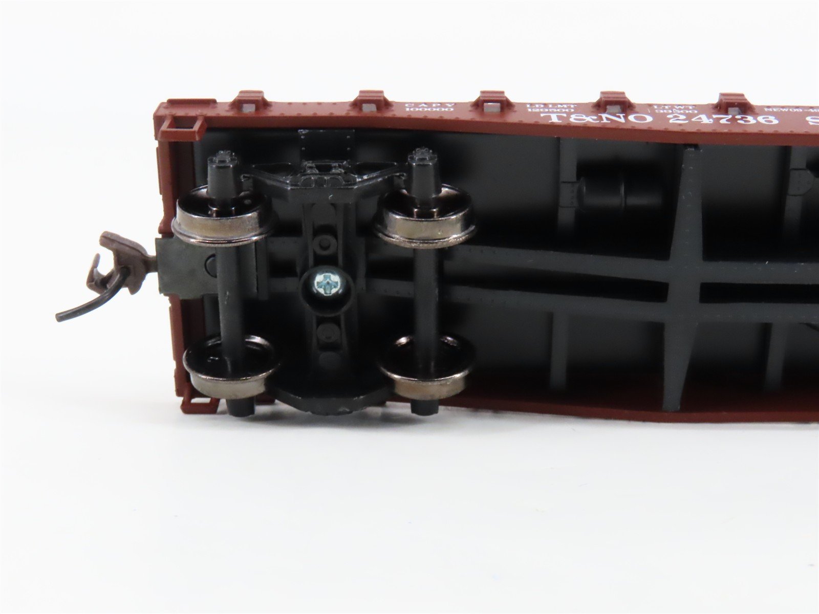 HO Scale Athearn 92186 T&NO SP Southern Pacific 40' Flat Car #24736 w/ Boat