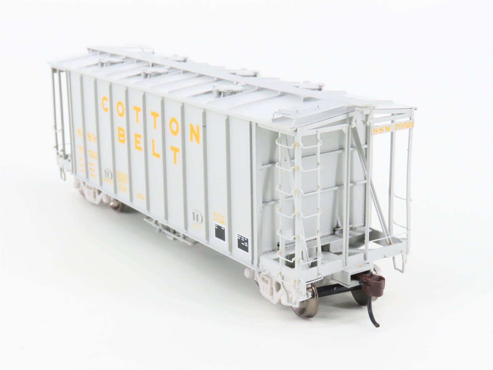 HO Scale Athearn 87506 SSW Cotton Belt 40' Airslide Covered Hopper #79521