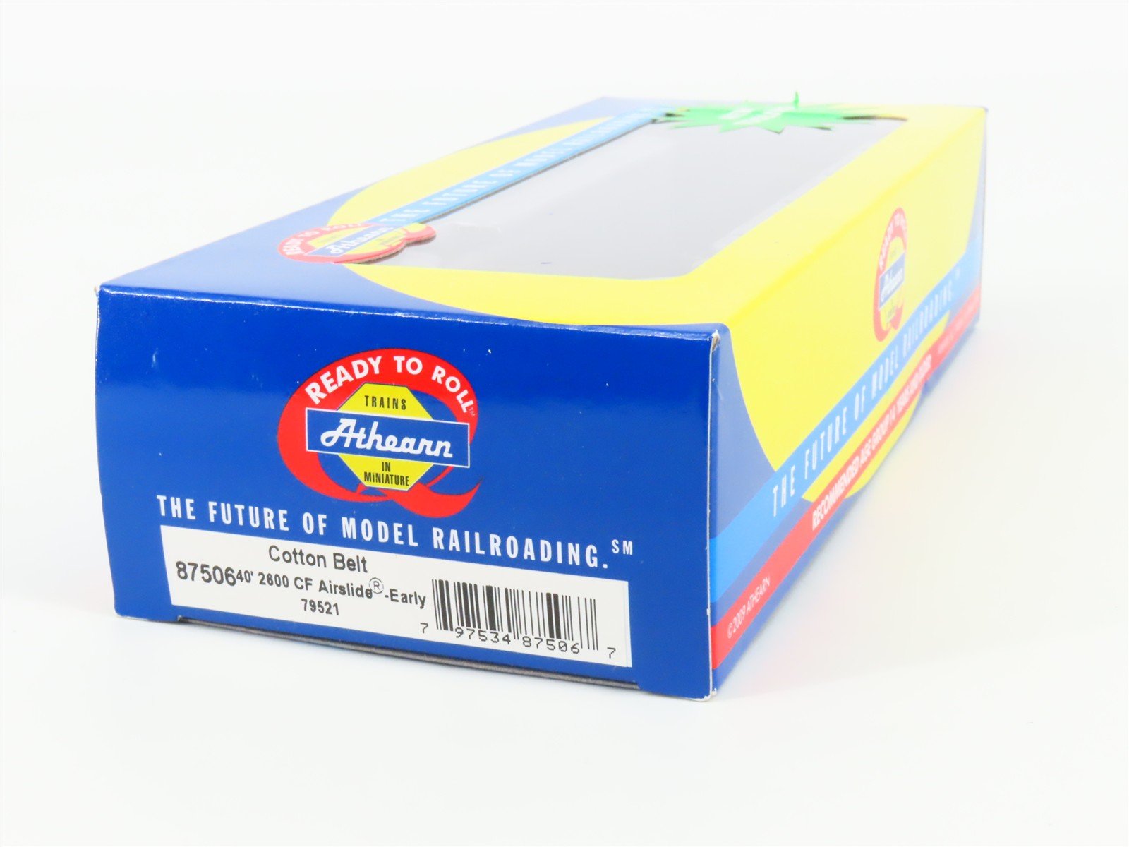 HO Scale Athearn 87506 SSW Cotton Belt 40' Airslide Covered Hopper #79521