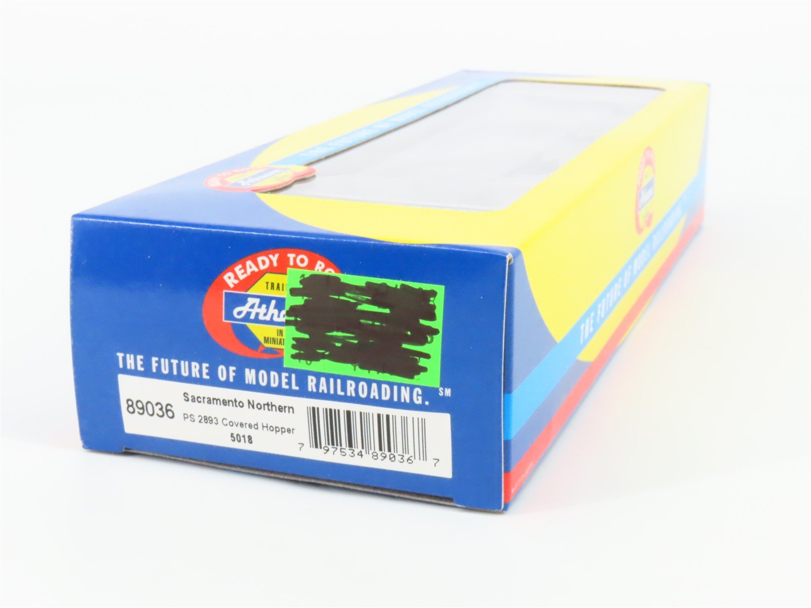 HO Athearn 89036 SN Sacramento Northern Railroad 3-Bay Covered Hopper #5018