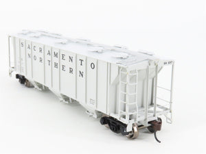 HO Athearn 89035 SN Sacramento Northern Railroad 3-Bay Covered Hopper #5017