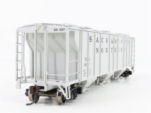 HO Athearn 89035 SN Sacramento Northern Railroad 3-Bay Covered Hopper #5017