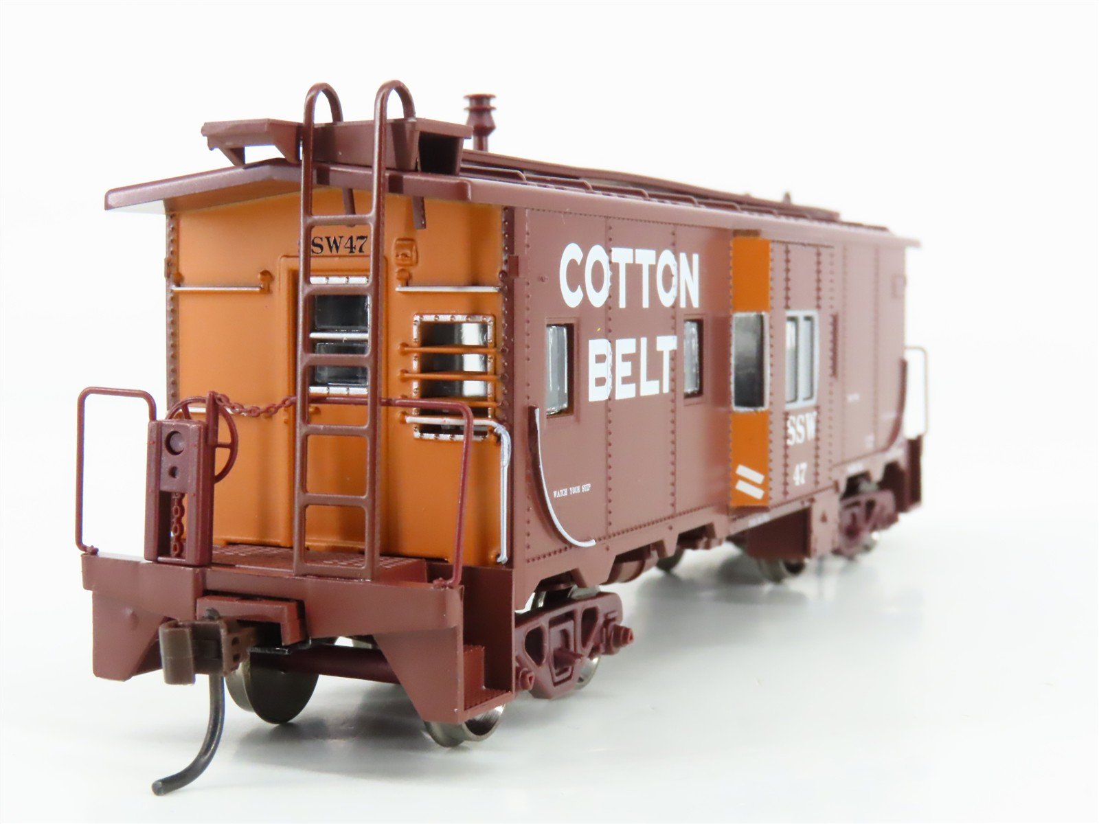 HO Scale Athearn 74698 SSW Cotton Belt Route Bay Window Caboose #47