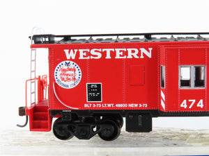 HO Scale Athearn 7463 WP Western Pacific Railroad Bay Window Caboose #474