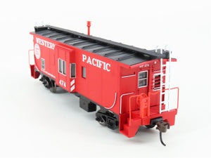 HO Scale Athearn 7463 WP Western Pacific Railroad Bay Window Caboose #474
