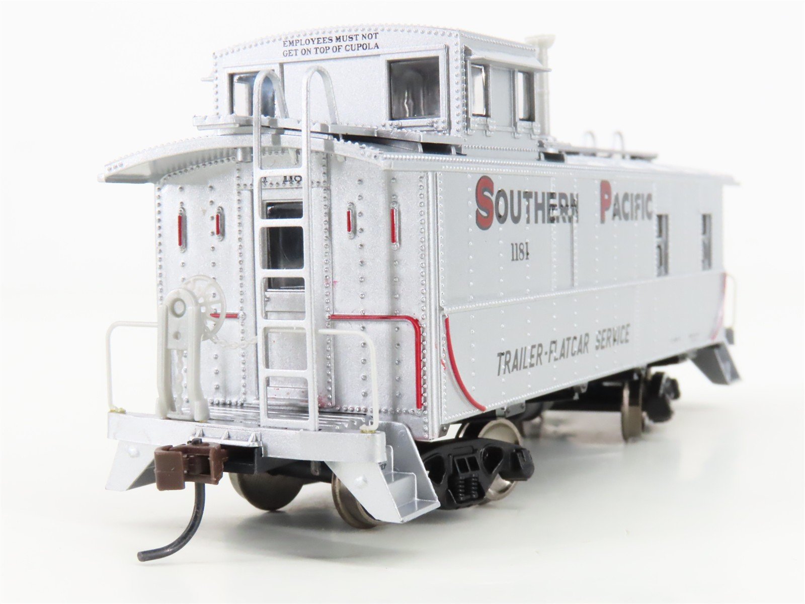 HO Scale Athearn 74178 SP Southern Pacific Railroad TOFC Cupola Caboose #1181