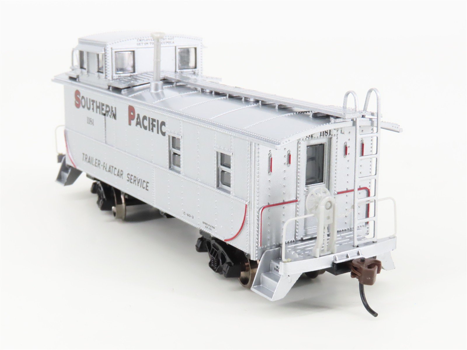 HO Scale Athearn 74178 SP Southern Pacific Railroad TOFC Cupola Caboose #1181