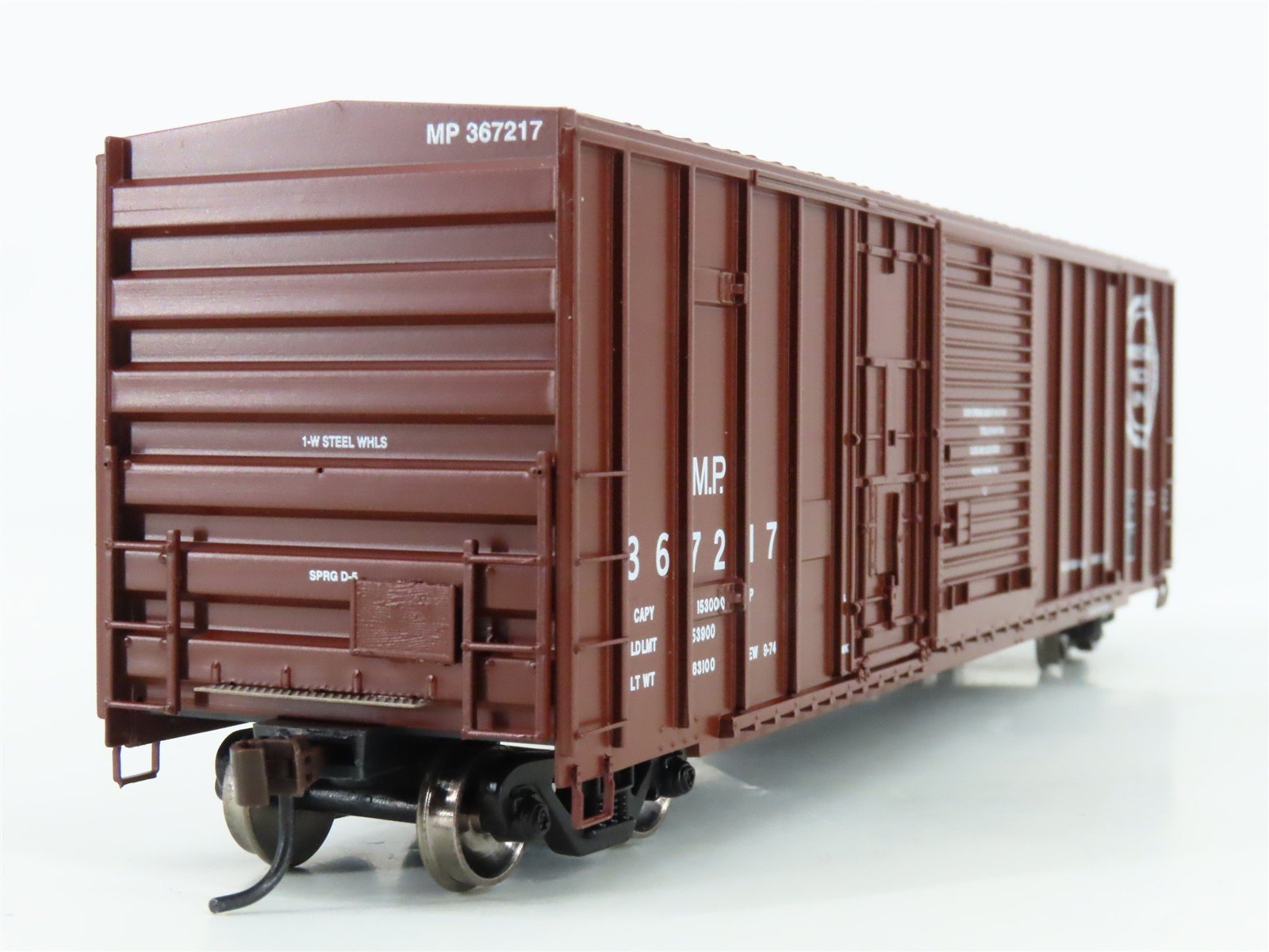 HO Scale Athearn 92866 MP Missouri Pacific 50' Combination Door Box Car #367217