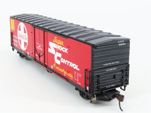 HO Scale Athearn 74812 ATSF Santa Fe Railroad 50' Plug Door Box Car #525864