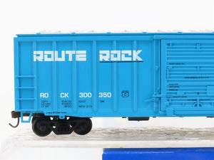 HO Scale Athearn 7053 ROCK Route Rock 50' Railbox Single Door Box Car #300350