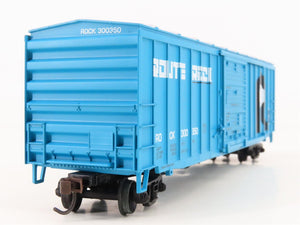 HO Scale Athearn 7053 ROCK Route Rock 50' Railbox Single Door Box Car #300350