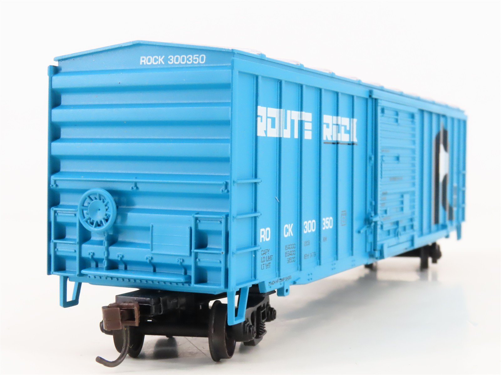 HO Scale Athearn 7053 ROCK Route Rock 50' Railbox Single Door Box Car #300350
