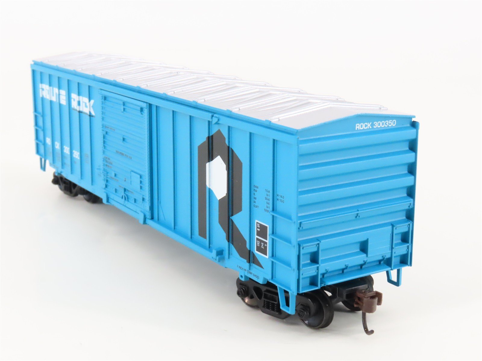HO Scale Athearn 7053 ROCK Route Rock 50' Railbox Single Door Box Car #300350