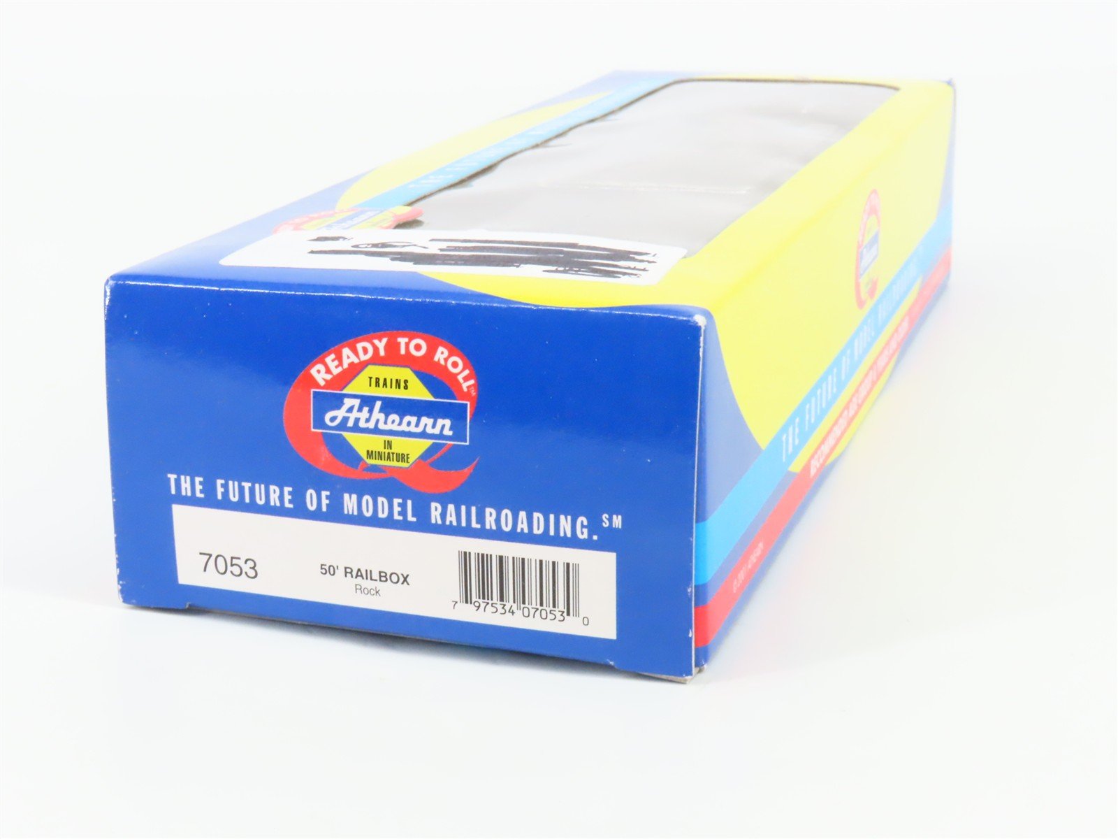HO Scale Athearn 7053 ROCK Route Rock 50' Railbox Single Door Box Car #300350