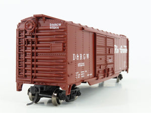 HO Scale Athearn 92437 D&RGW Rio Grande Railroad 50' Double Door Box Car #65201