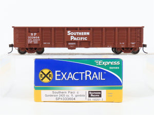 HO Scale ExactRail Express EX-150201-3 SP Southern Pacific Open Gondola #333604