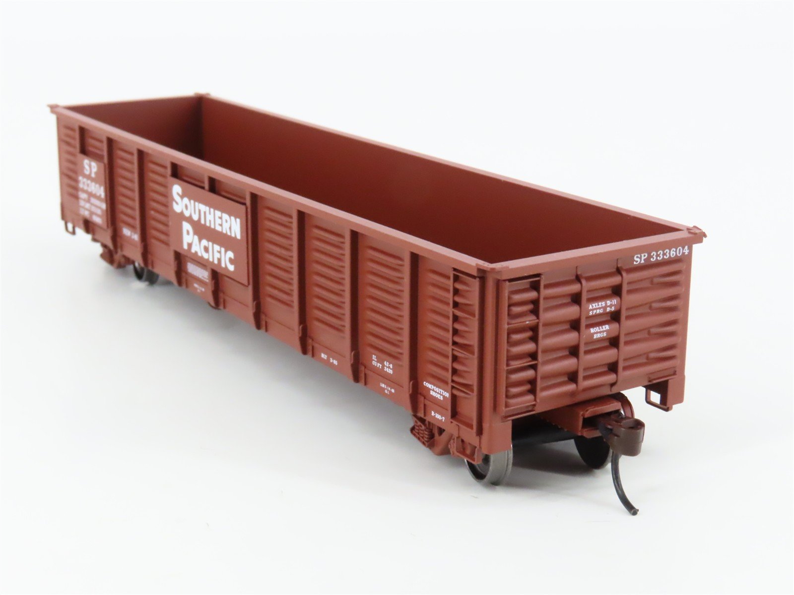 HO Scale ExactRail Express EX-150201-3 SP Southern Pacific Open Gondola #333604