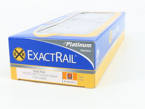HO Scale ExactRail Platinum EP-80193-5 TLDX Gold Kist 3-Bay Covered Hopper #5622