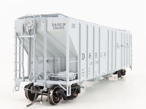 HO Scale ExactRail Platinum EP-80195-6 D&RGW Rio Grande Covered Hopper #15055