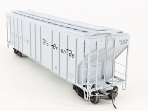 HO Scale ExactRail Platinum EP-80195-6 D&RGW Rio Grande Covered Hopper #15055