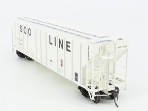 HO Scale ExactRail Platinum EP-80190-1 SOO Line 3-Bay Covered Hopper #70231