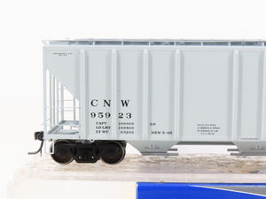 HO ExactRail Platinum EP-80192-3 CNW Chicago & North Western 3-Bay Hopper #95923