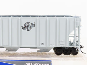 HO ExactRail Platinum EP-80192-3 CNW Chicago & North Western 3-Bay Hopper #95923