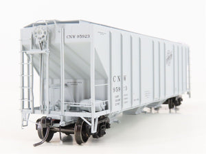 HO ExactRail Platinum EP-80192-3 CNW Chicago & North Western 3-Bay Hopper #95923