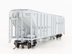 HO Scale ExactRail Platinum EP-80195-2 D&RGW Rio Grande 3-Bay Hopper #15014
