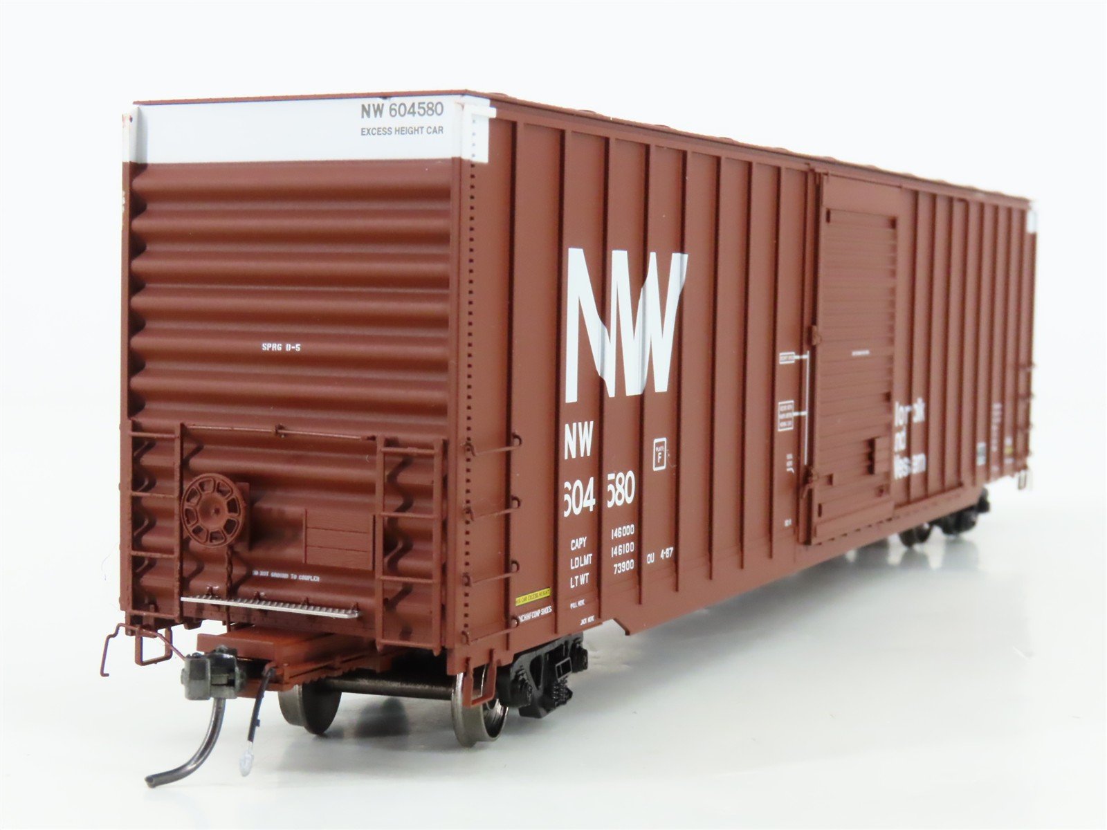 HO Scale ExactRail Platinum EP-80411-6 NW Norfolk & Western Box Car #604580